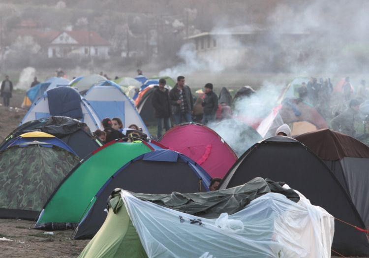 Flüchtlingslager Idomeni, über dts Nachrichtenagentur