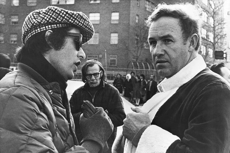 Der US-Regisseur William Friedkin (links, im Gespräch mit Gene Hackman) bekommt die diesjährige Retrospektive. Filme wie „The Exorcist“, „French Connection“ und „Live and let Die in L.A.“ gehören zu seinen Werken.