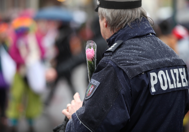 Polizei im Karneval, über dts Nachrichtenagentur
