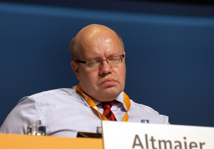 Peter Altmaier mit geschlossenen Augen, über dts Nachrichtenagentur