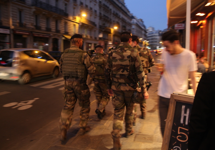 Militärpolizei in Paris, über dts Nachrichtenagentur