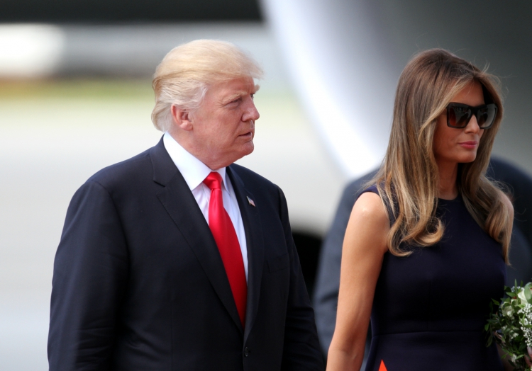 Donald und Melania Trump, über dts Nachrichtenagentur