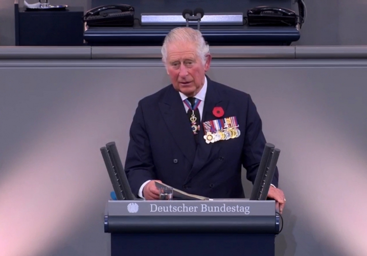 Prinz Charles am 15.11.2020 im Bundestag, über dts Nachrichtenagentur