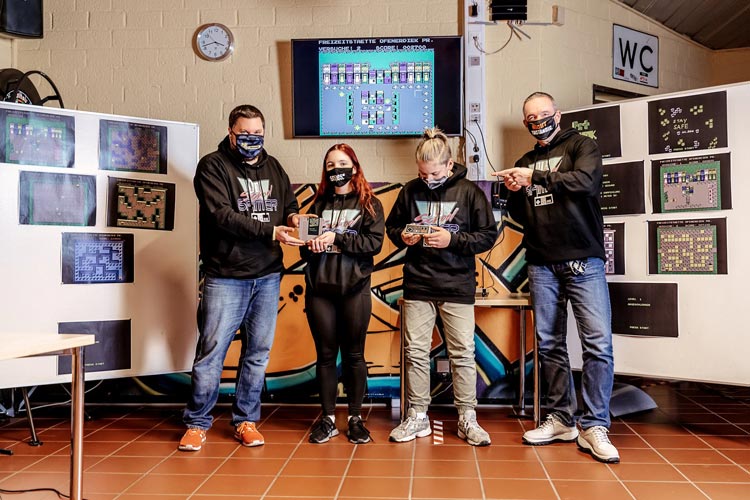 Level für Level: In den vergangenen Wochen wurde in der Freizeitstätte Ofenerdiek an dem Spiel „Stay Safe“ gewerkelt. Nun ist das Spiel endlich fertig.