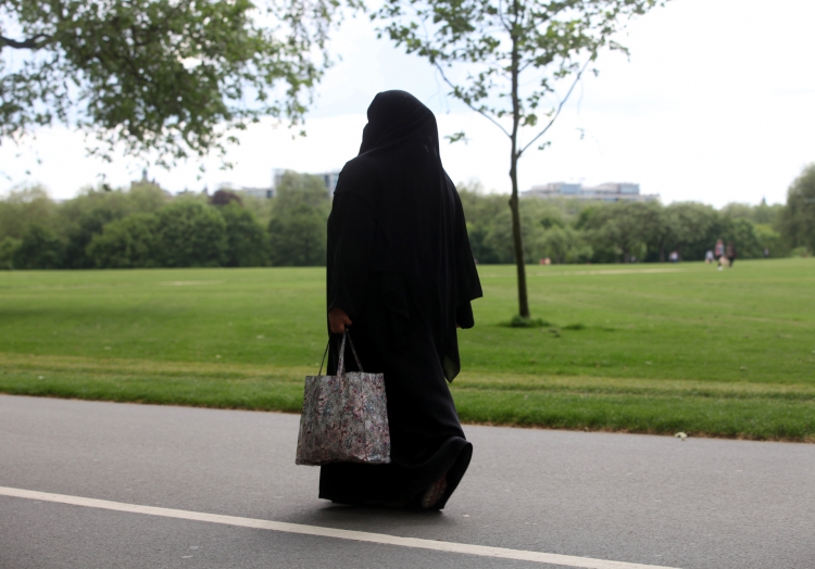 Frau mit Burka, über dts Nachrichtenagentur