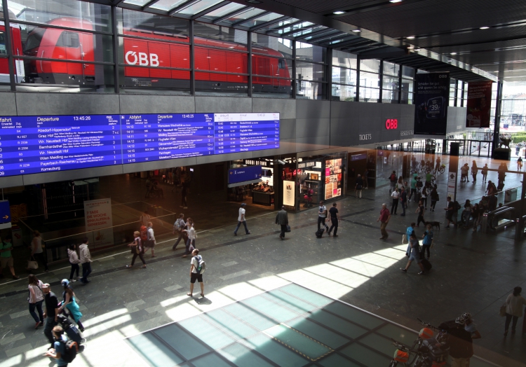 Wiener Hauptbahnhof, über dts Nachrichtenagentur