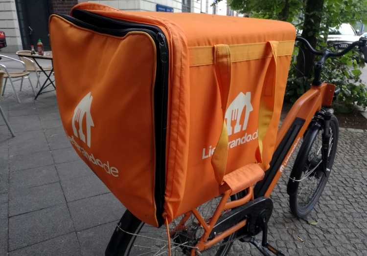 Lieferando-Fahrrad, über dts Nachrichtenagentur