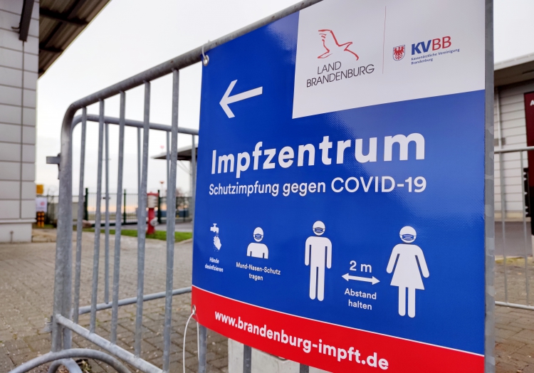 Impfzentrum, über dts Nachrichtenagentur