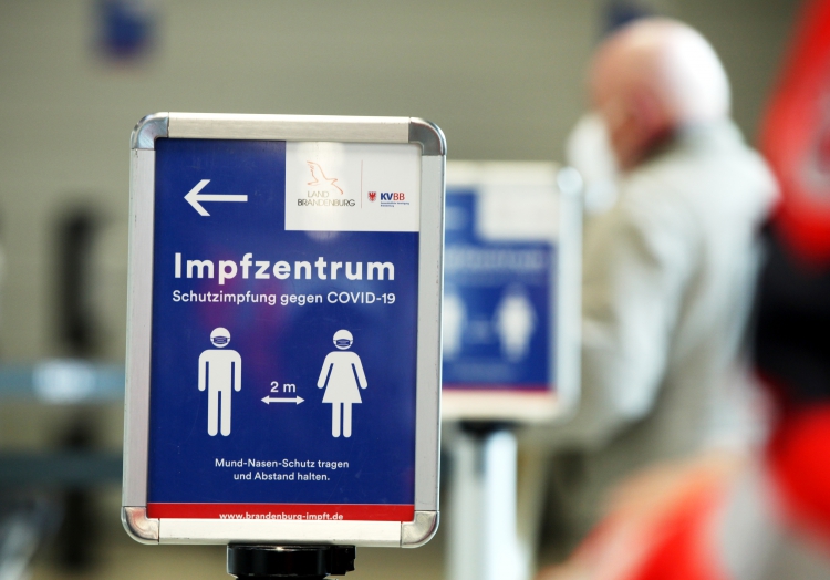 Impfzentrum, über dts Nachrichtenagentur