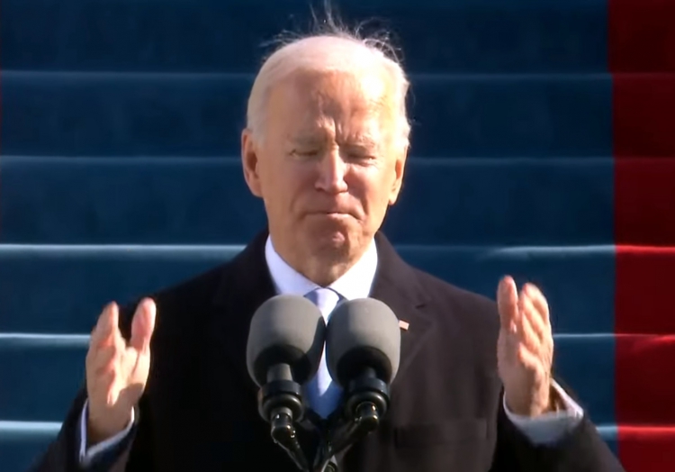 Joe Biden am 20.01.2021, über dts Nachrichtenagentur