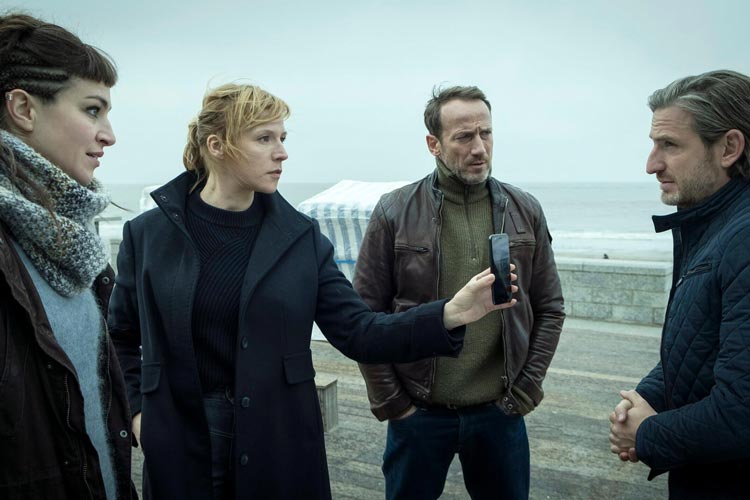 Das winterliche Norderney bietet die stimmige Kulisse für den neuen Tatort Tödliche Flut.