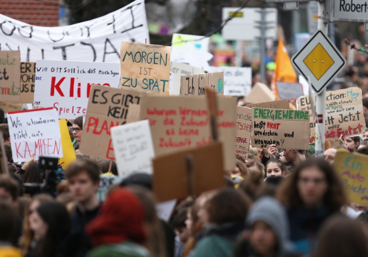 Fridays-for-Future-Protest in Vor-Corona-Zeiten, über dts Nachrichtenagentur