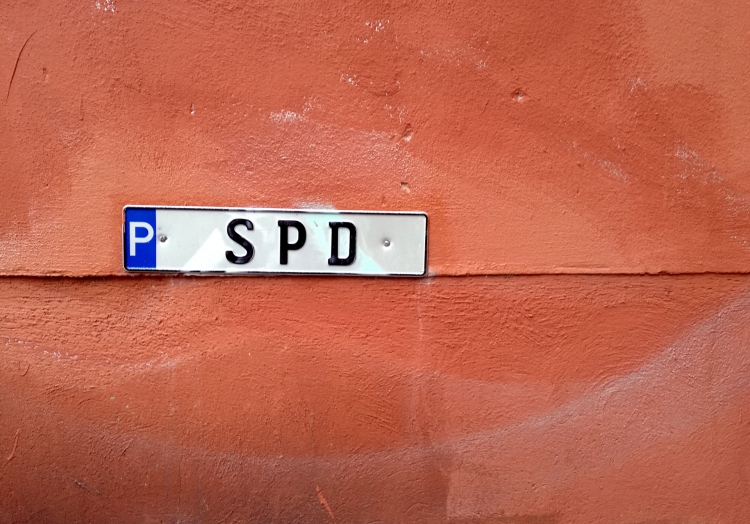 SPD-Parkschild, über dts Nachrichtenagentur