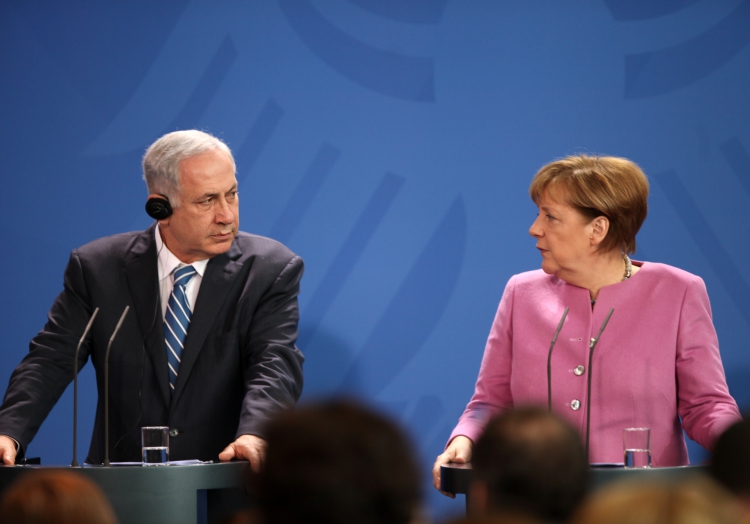 Benjamin Netanjahu und Angela Merkel, über dts Nachrichtenagentur