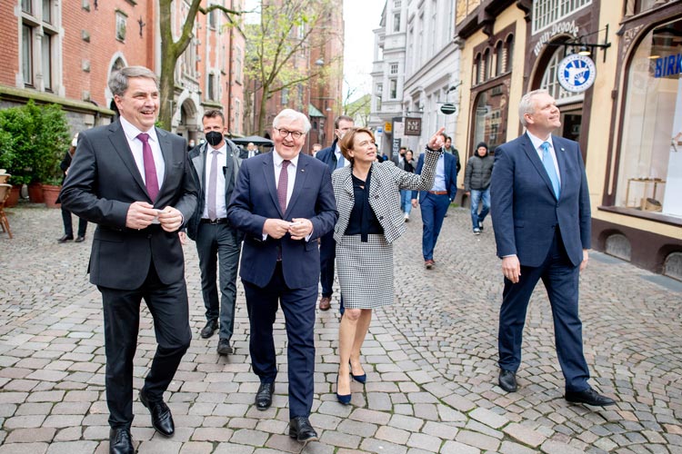 Bundespräsident Dr. Frank-Walter Steinmeier hat gestern Oldenburg besucht. Anlass war der Festakt 