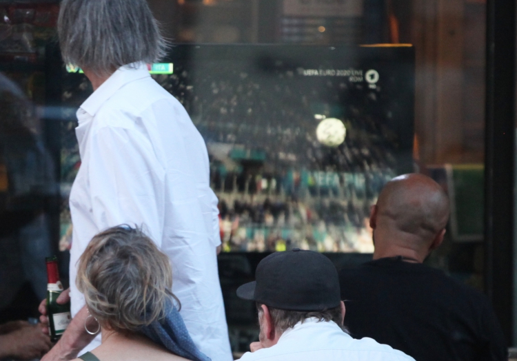 Public Viewing zur Fußball-EM 2021, über dts Nachrichtenagentur
