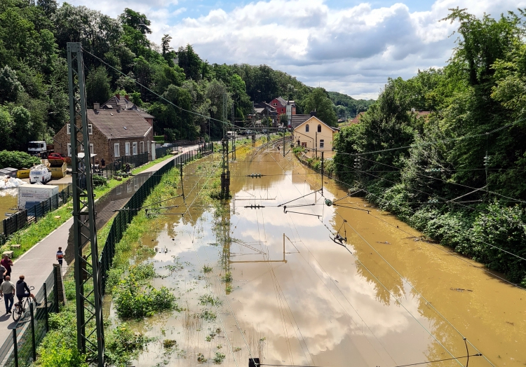 Hochwasser an der Ruhr am 15.07.2021, Feuerwehr Bochum,  Text: über dts Nachrichtenagentur