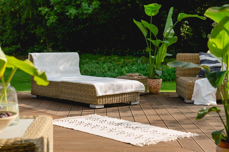 Innovative Garten- und Terrassengestaltung geht meist Hand in Hand.