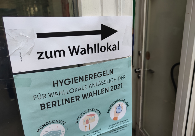 Wahllokal am 26.09.2021, über dts Nachrichtenagentur