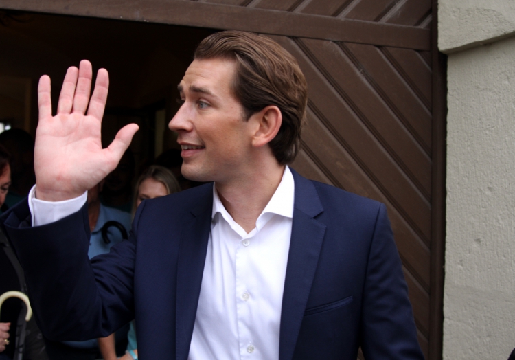 Sebastian Kurz winkt, über dts Nachrichtenagentur