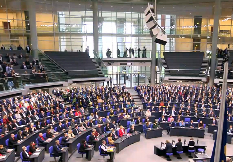 Bundestag am 26.10.2021, über dts Nachrichtenagentur