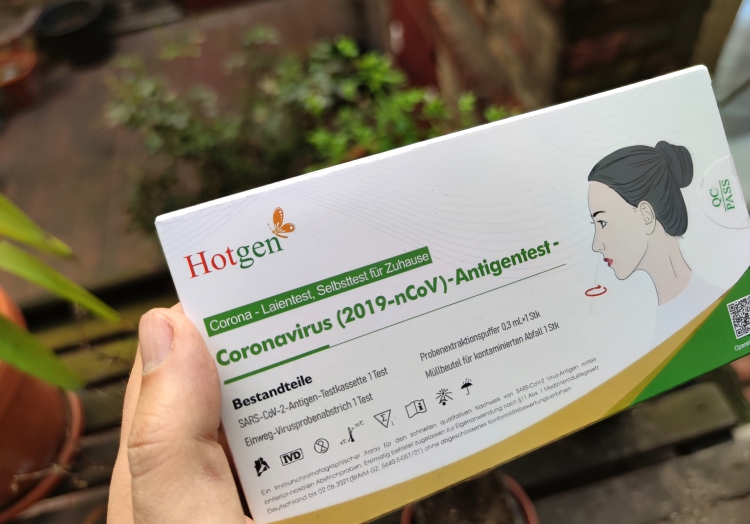 Corona-Selbsttest von Hotgen, über dts Nachrichtenagentur