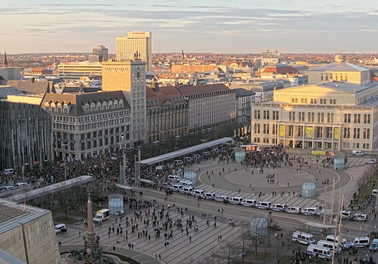 Augustusplatz in Leipzig am 06.11.2021-, über dts Nachrichtenagentur