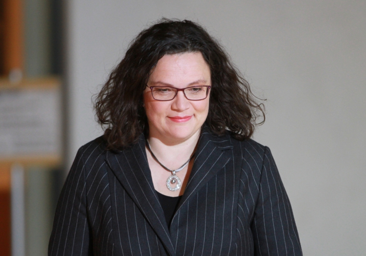 Andrea Nahles, über dts Nachrichtenagentur