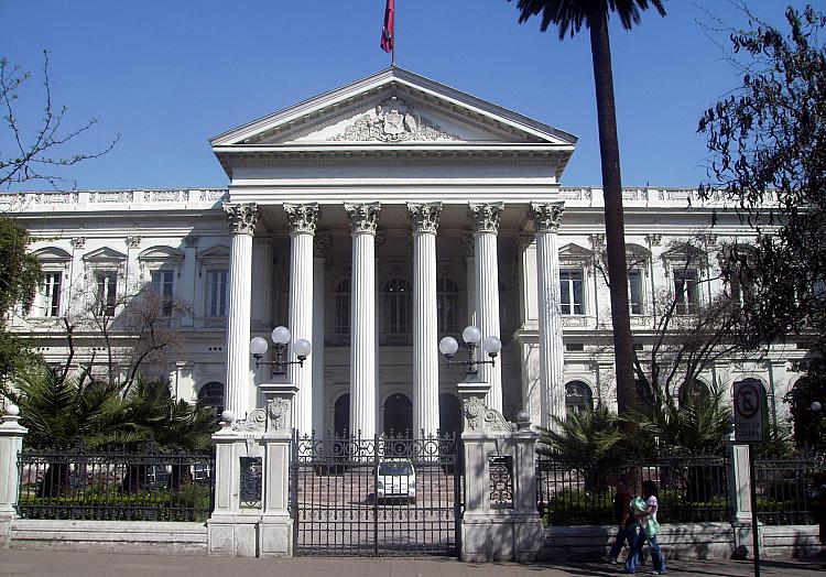 Historisches Regierungsgebäude in Santiago de Chile, über dts Nachrichtenagentur