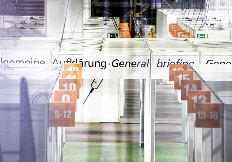 Impfzentrum, über dts Nachrichtenagentur