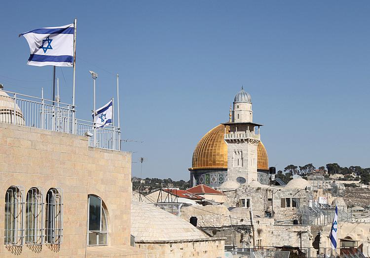 Tempelberg mit Felsendom in Jerusalem, über dts Nachrichtenagentur