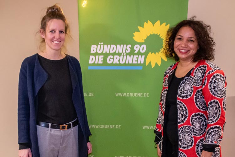 Andra Möllhoff und Lena Ahone Nzume werden für die Oldenburger Grünen zur Landtagswahl antreten.