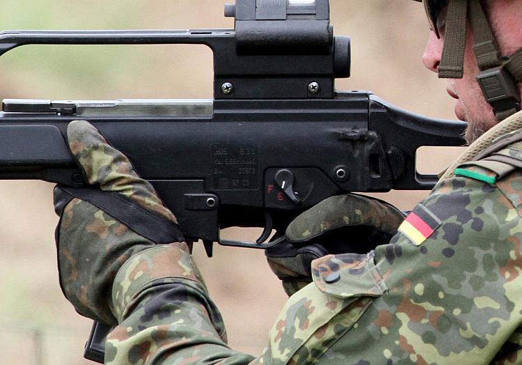 Bundeswehr-Soldat mit G36, über dts Nachrichtenagentur