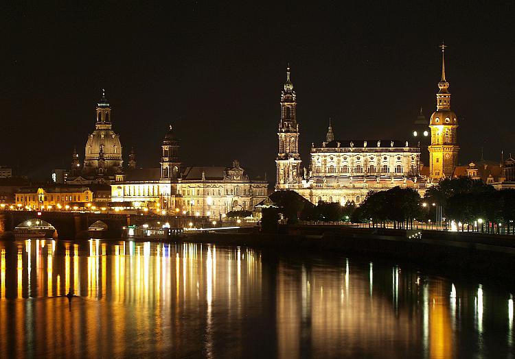 Dresden bei Nacht, über dts Nachrichtenagentur