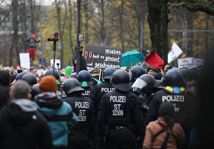 Corona-Protest, über dts Nachrichtenagentur