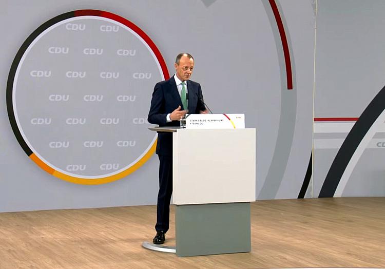 Friedrich Merz auf CDU-Parteitag am 22.01.2022, über dts Nachrichtenagentur