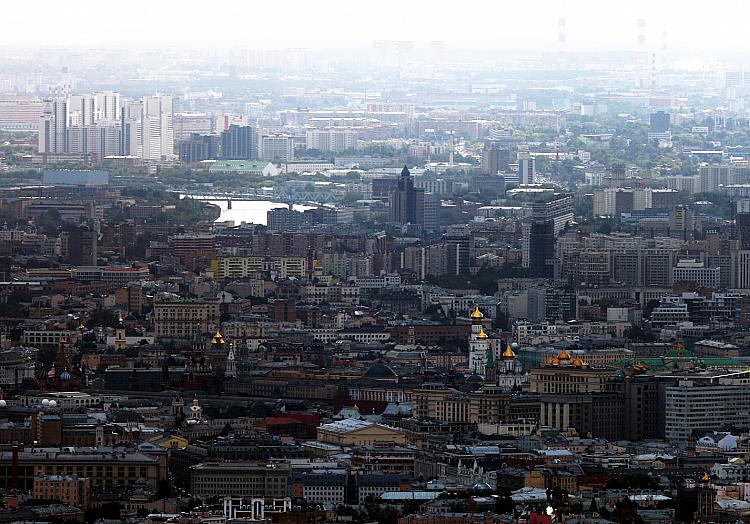 Blick über Moskau mit Moskwa im Hintergrund, über dts Nachrichtenagentur