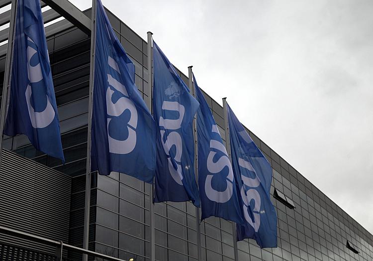 CSU-Fahnen (Archiv), über dts Nachrichtenagentur
