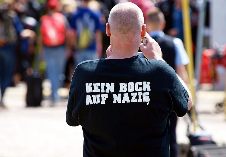 Anti-Nazi-Protest, über dts Nachrichtenagentur