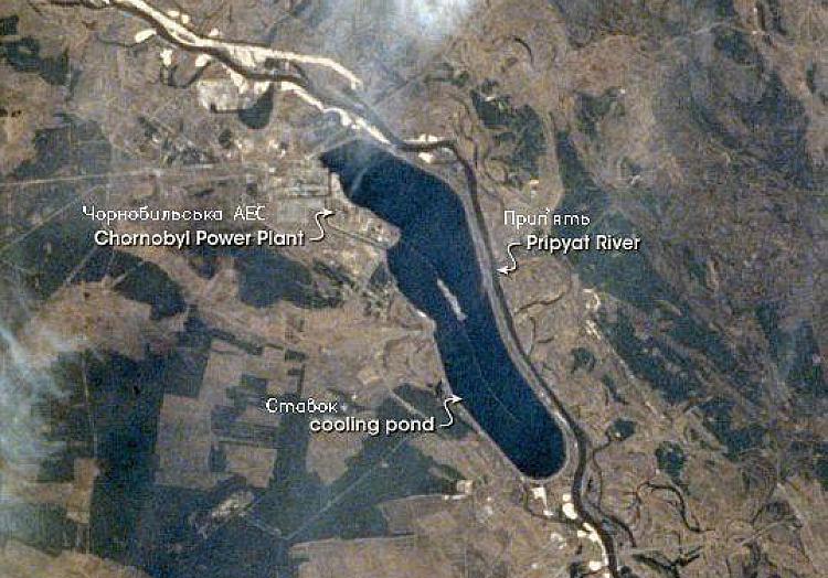 Satellitenbild von Tschernobyl, über dts Nachrichtenagentur