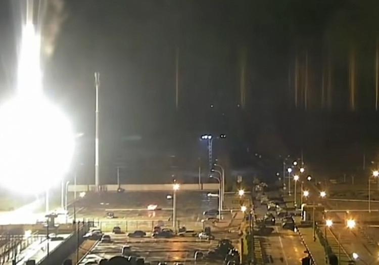 Kernkraftwerk Saporischschja in der Nacht zum 04.03.2022, über dts Nachrichtenagentur