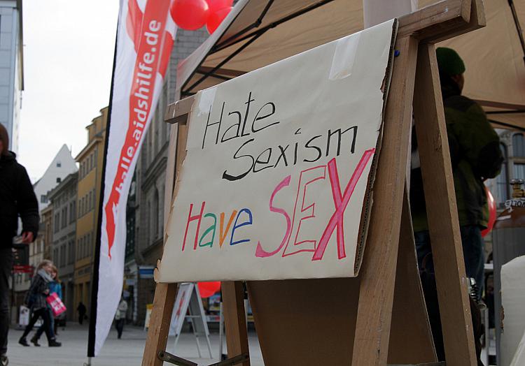Protest gegen Sexismus, über dts Nachrichtenagentur