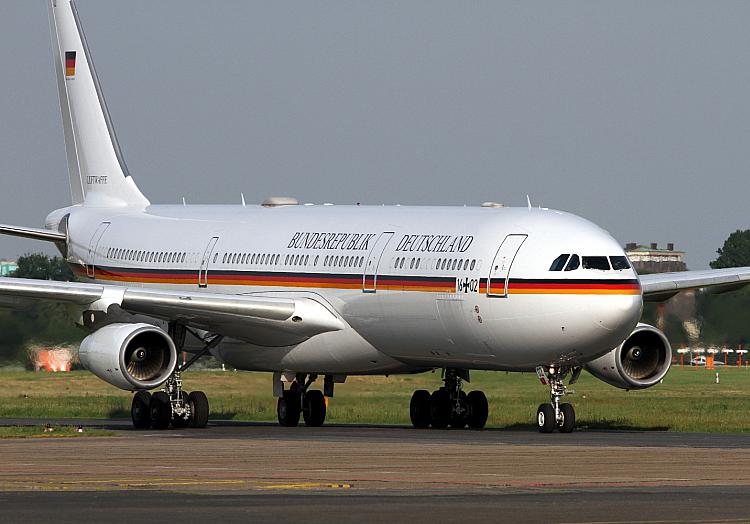 Regierungsjet A340-313X VIP ´Theodor Heuss´ der Luftwaffe, über dts Nachrichtenagentur