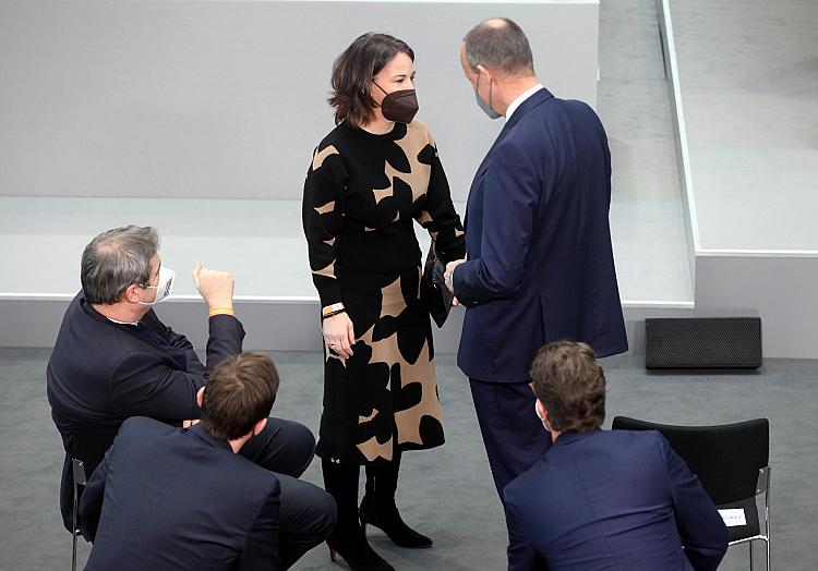 Söder, Hans, Baerbock, Merz und Wüst, über dts Nachrichtenagentur