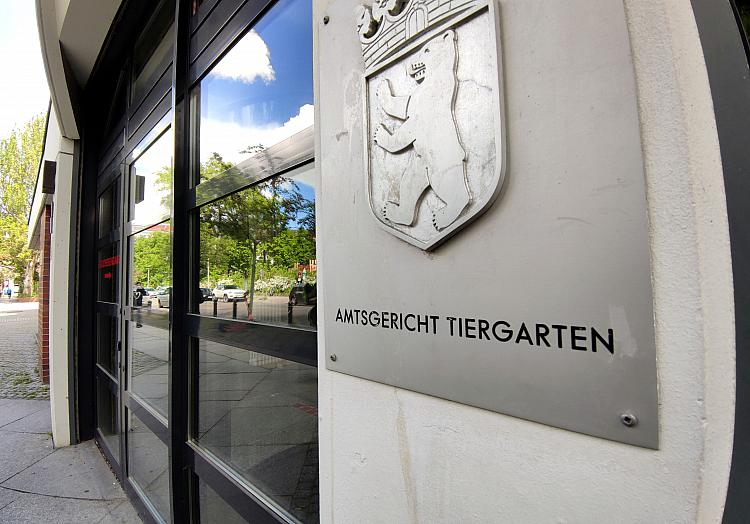 Amtsgericht Tiergarten, über dts Nachrichtenagentur