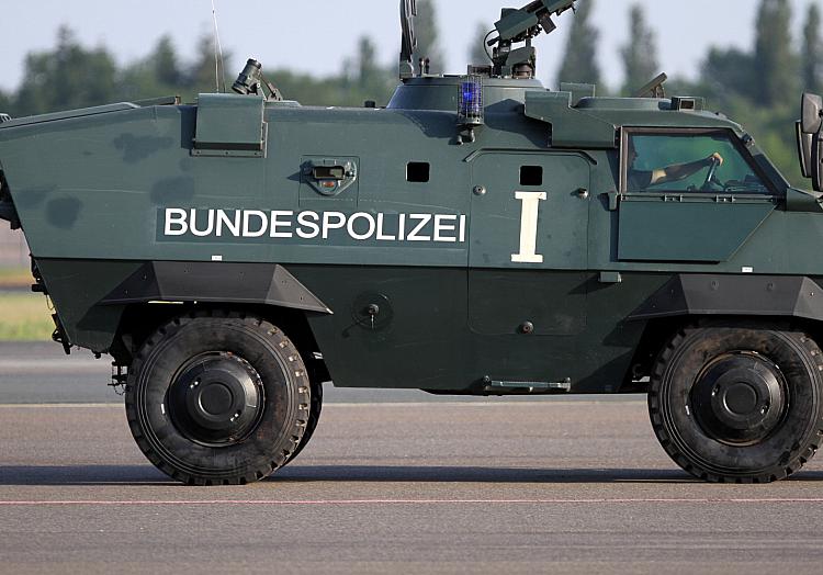 Panzer der Bundespolizei, über dts Nachrichtenagentur