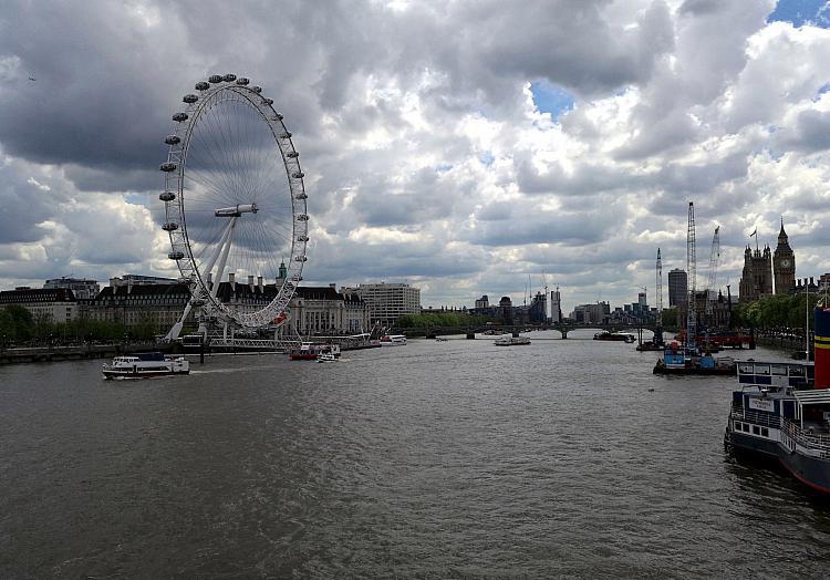 London Eye an der Themse, über dts Nachrichtenagentur