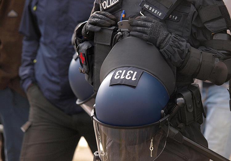 Polizei bei Protesten in Chemnitz, über dts Nachrichtenagentur