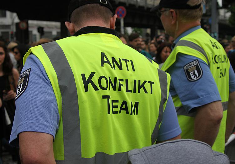 Vielleicht etwas für Quereinsteiger: Ein Anti-Konflikt-Team der Polizei, über dts Nachrichtenagentur