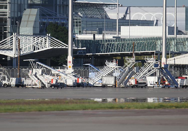 Fluggasttreppen am Flughafen München, über dts Nachrichtenagentur